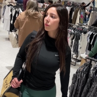 Stacked brunette