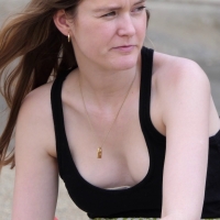 Small boobs cleavage