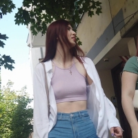 Braless chicks