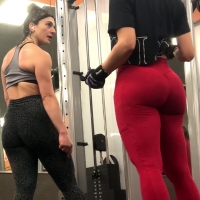 Baddies at the gym