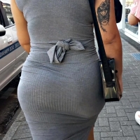 Bubble ass in grey