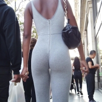 Tight slim ebony