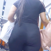 Plump Brazilian ass
