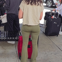 Olive green booty