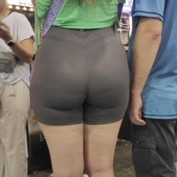 PAWG in spandex