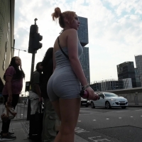 Hot ass redhead