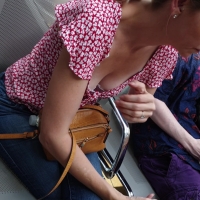 Milf cleavage (highlights)