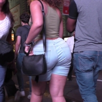 Phat ass in denim