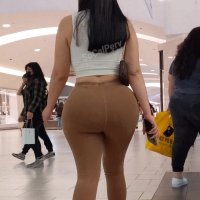 Fake booty Latina