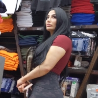 Camo Latina booty