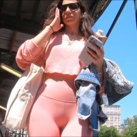 Hot Latina in pink