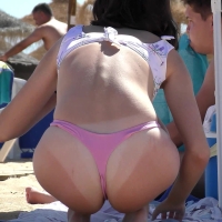 Pink thong hottie (part 1)