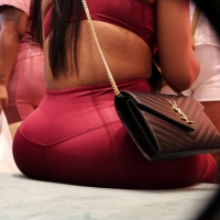 Ebony booty in red (extended)