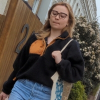 Cute nerdy girl