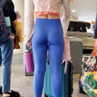 Slim redhead