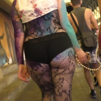 Fishnets onesie