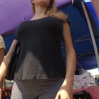 Big tittied blonde