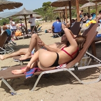 Black thong girlfriend