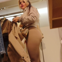 Big booty in beige