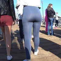 Spandex blonde