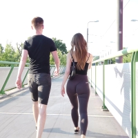 Hottie with her boyfriend