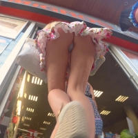 Russian girl upskirt