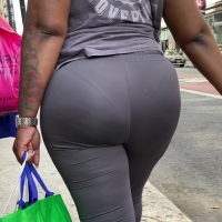 Thick ebony milf