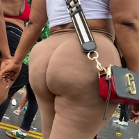 Phat ebony ass