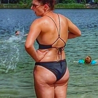 Milf at the lake