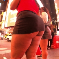 Thick ebony ass cheeks