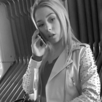 Infrared blonde beauty