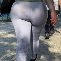 Big booty in grey