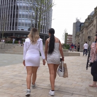 Thick blonde with vtl and her friend