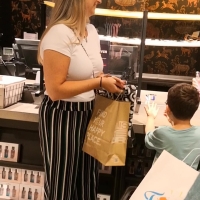 Blonde milf tits