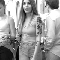 Tattooed hottie