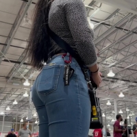 Costco booty in jeans