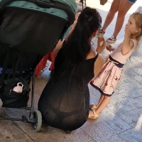 See through milf