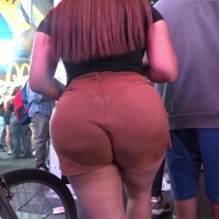 Big dimpled booty