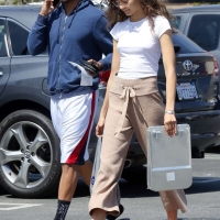 Zendaya caught braless