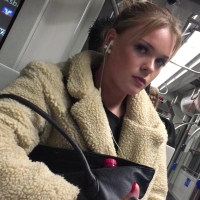 Pretty subway blonde