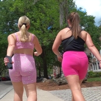 Two spandex PAWGS