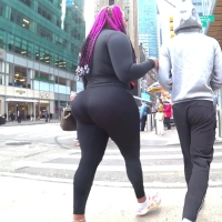 Monster ebony booty