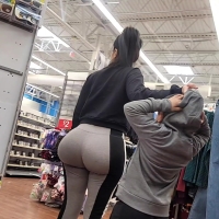 Fake booty milf