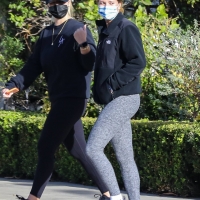 Sofia Richie in leggings