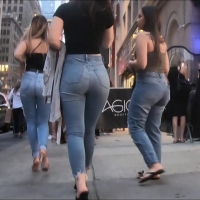Three denim hotties