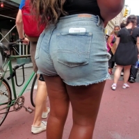 Big booty protestor