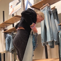 Sexy fit blonde