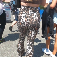 Leopard print booty