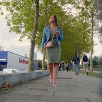 Slim sexy chick