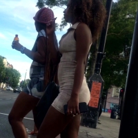 Dark skinned baddie